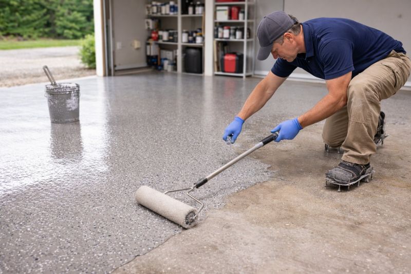 Basement Floor Epoxy Service in Greenville, SC